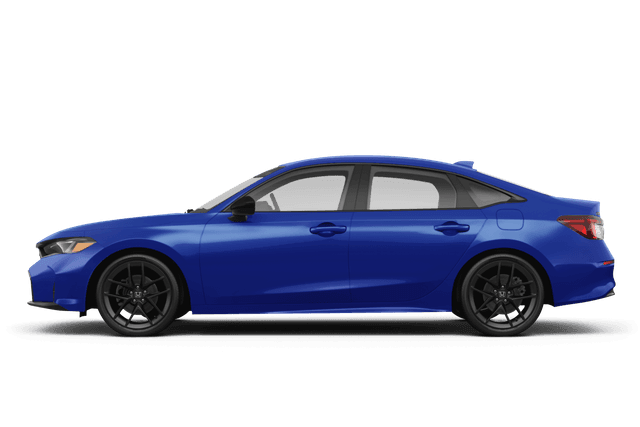 Honda Civic  - Side view Honda Civic  - Side view